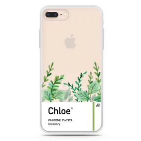 #15-0343 Greenery I iPhone 8 Plus Ultra Clear Case