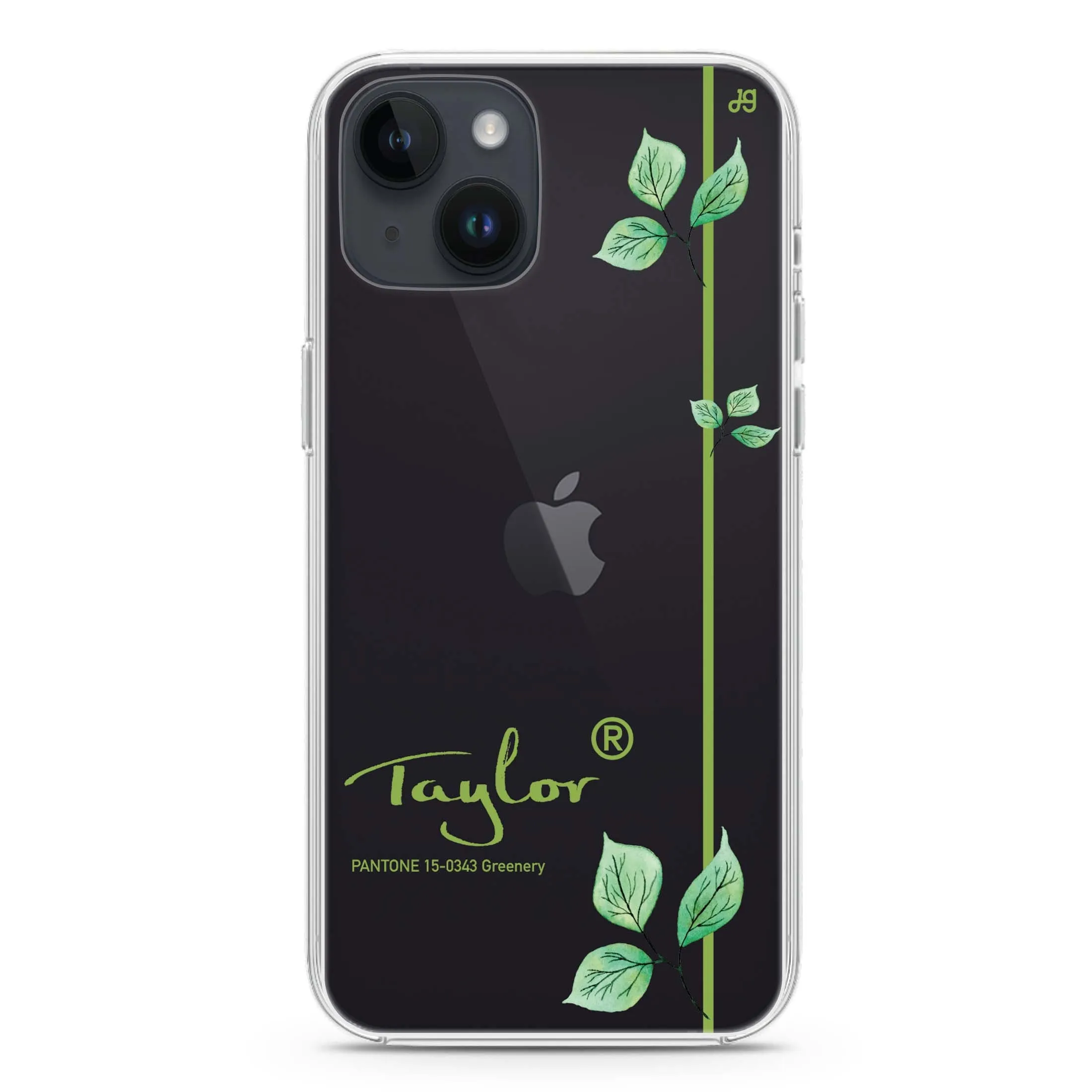 #15-0343 Greenery II iPhone 14 Plus Ultra Clear Case