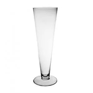 32"Clear Pilsner/Cone/Trumpet Vase -TRU5