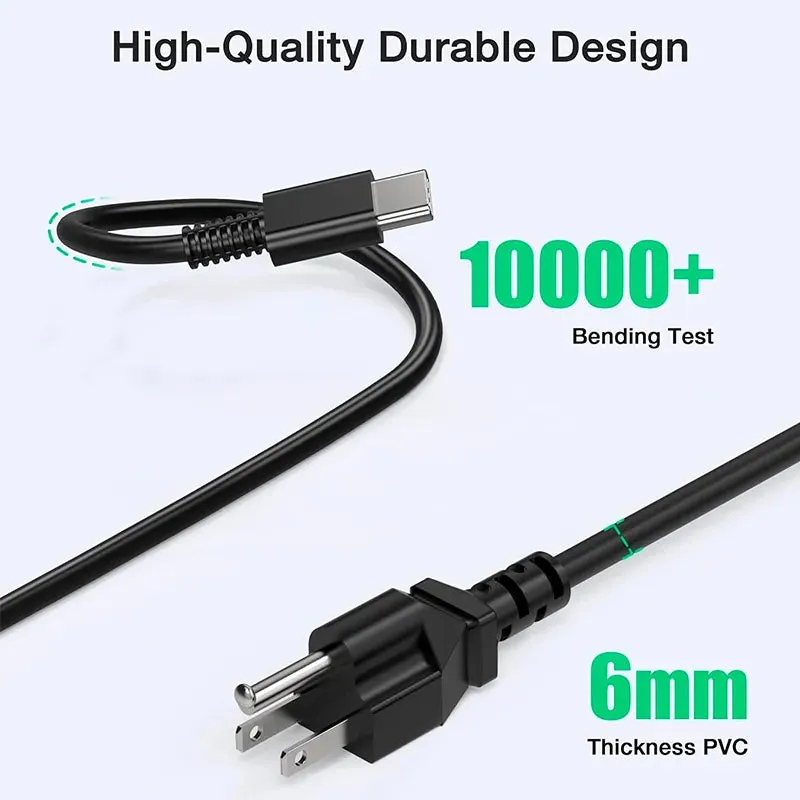 45W Charger for Samsung Laptops with USB Type-C