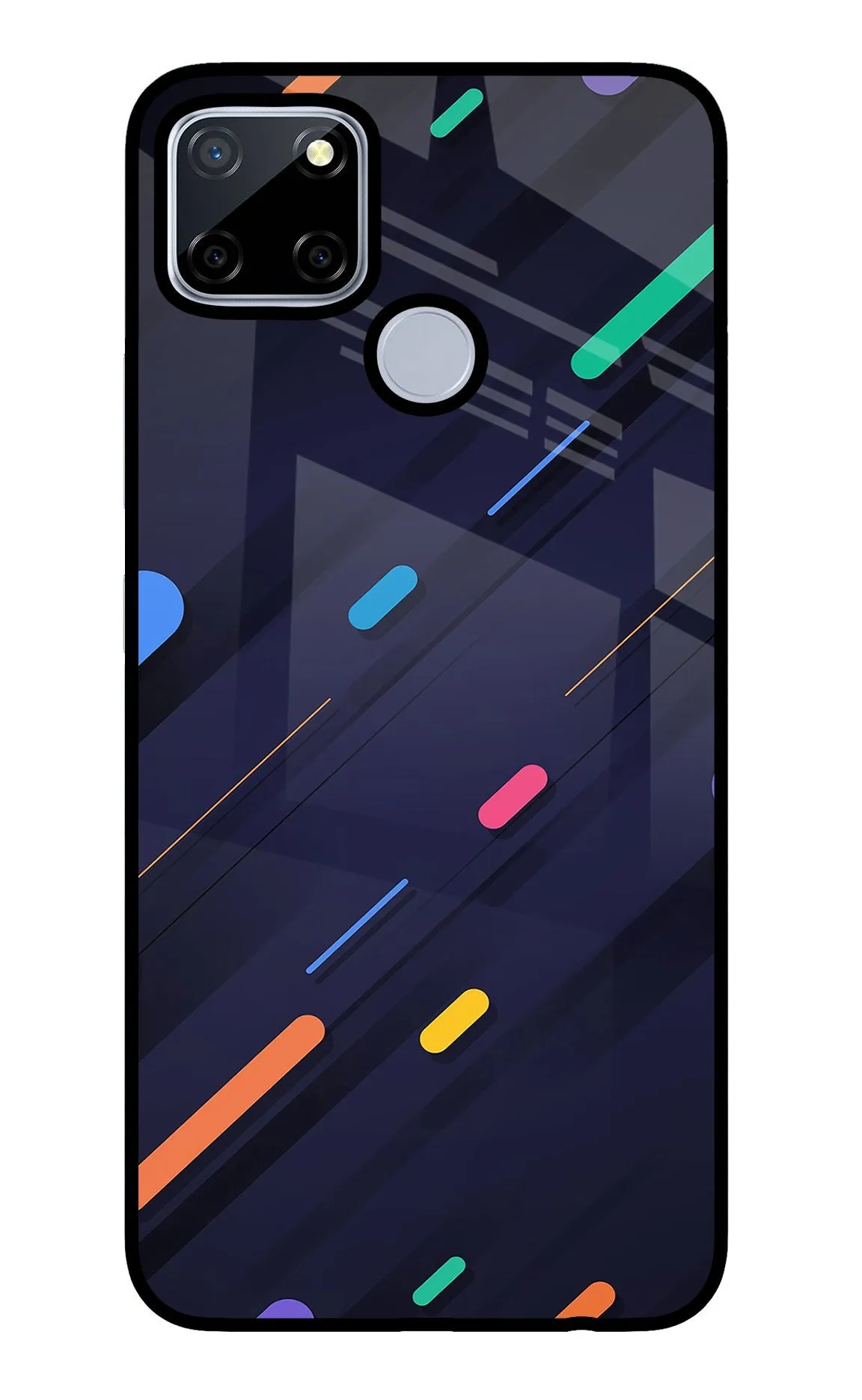 Abstract Design Realme C12/Narzo 20 Back Cover