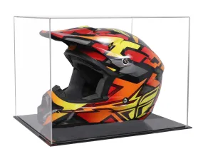 Acrylic Motorcycle Helmet Display Case Helmet Display Case - Clear (A024-B/V61B)