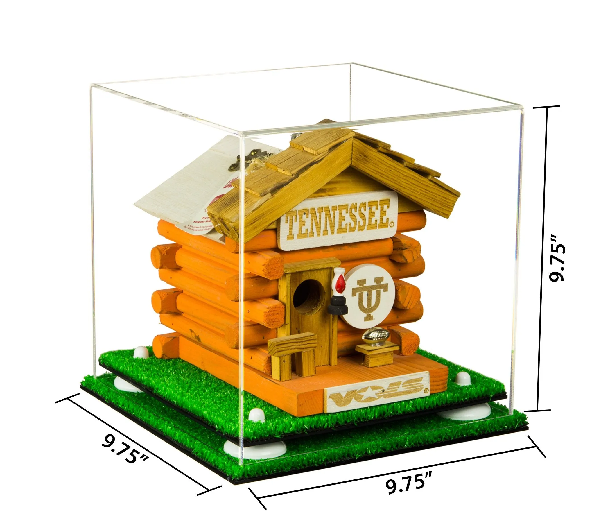 Acrylic Versatile Display Case 9.75 X 9.75 X 9.75 Clear (V02/A027)