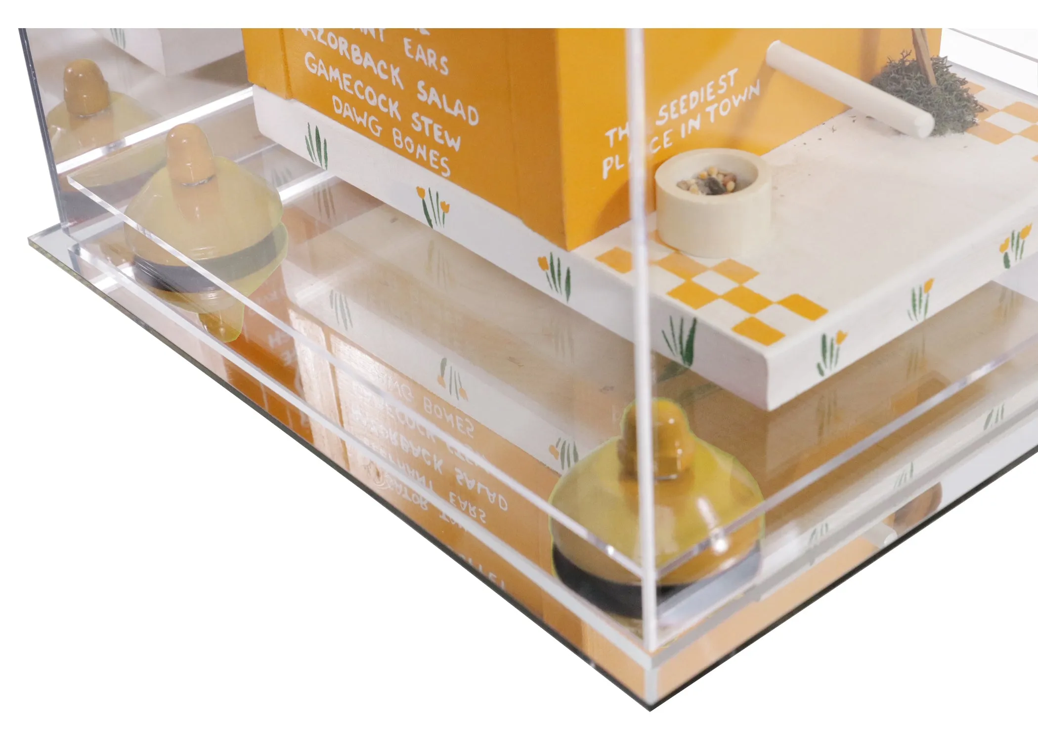 Acrylic Versatile Display Case 9.75 X 9.75 X 9.75 Clear (V02/A027)