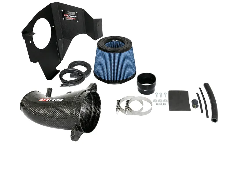 AFE Carbon Fiber Cold Air Intake System (w/Pro 5R Filter): 300 / Challenger / Charger 6.4L 392 2011 - 2024