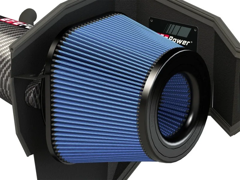 AFE Carbon Fiber Cold Air Intake System (w/Pro 5R Filter): 300 / Challenger / Charger 6.4L 392 2011 - 2024