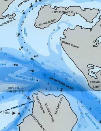 AFN Mallacoota Inlet, Port Albert & Port Welshpool Fishing Map