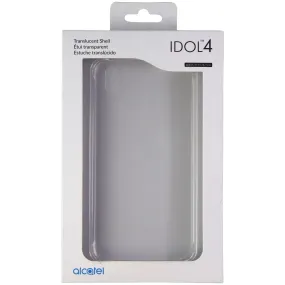 Alcatel Translucent Shell Case for Alcatel Idol 4 Smartphone - Clear