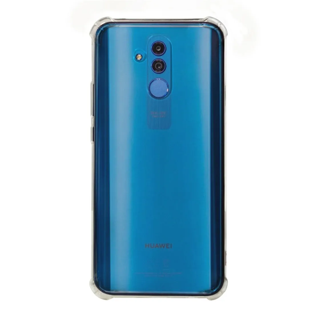 AMZER Pudding TPU Soft Skin X Protection Case for Huawei Mate 20 Lite - Crystal Clear