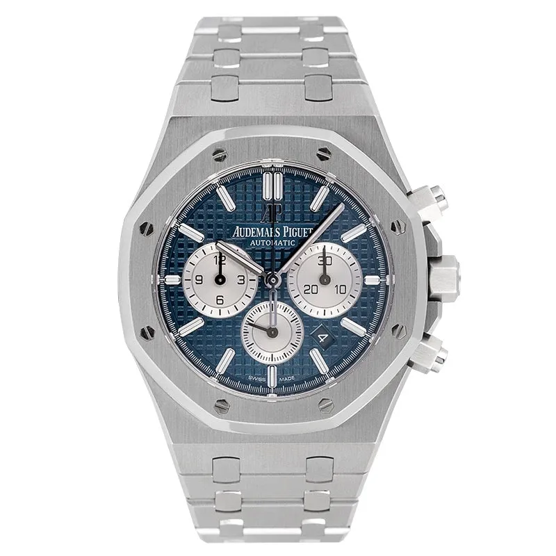 Audemars Piguet Royal Oak Chronograph 41 Steel Blue Dial Watch 26331ST.OO.1220ST.01