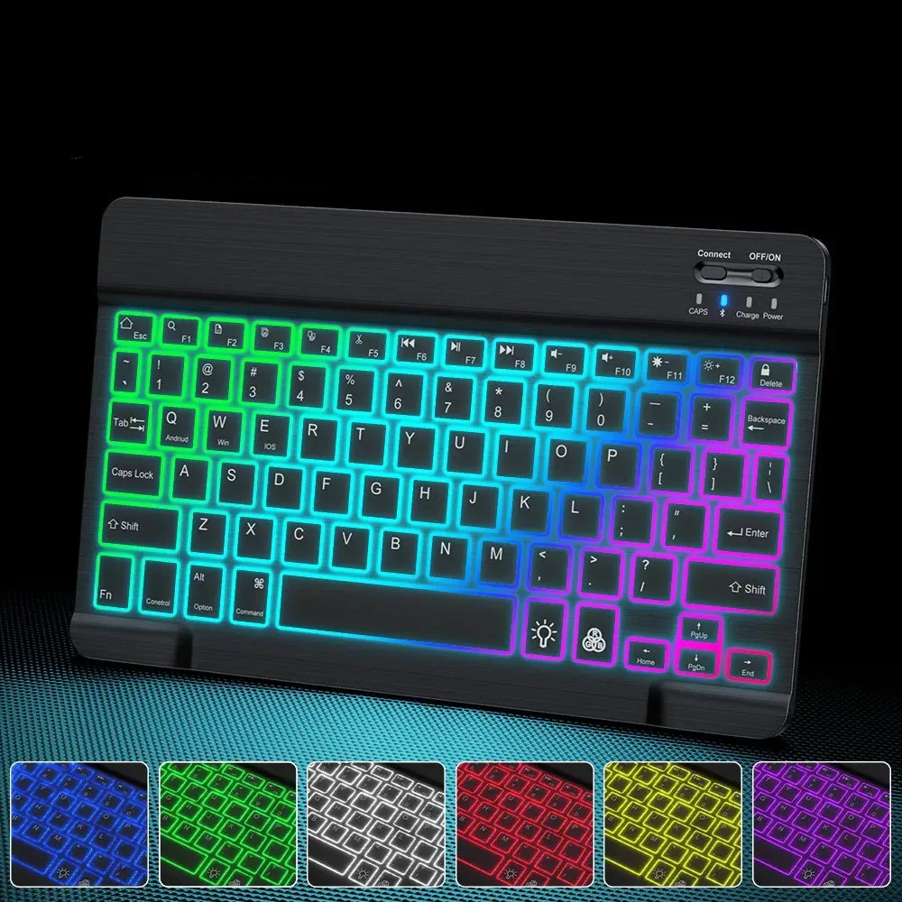 Backlight Bluetooth Keyboard and Mouse