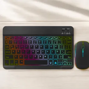 Backlight Bluetooth Keyboard and Mouse