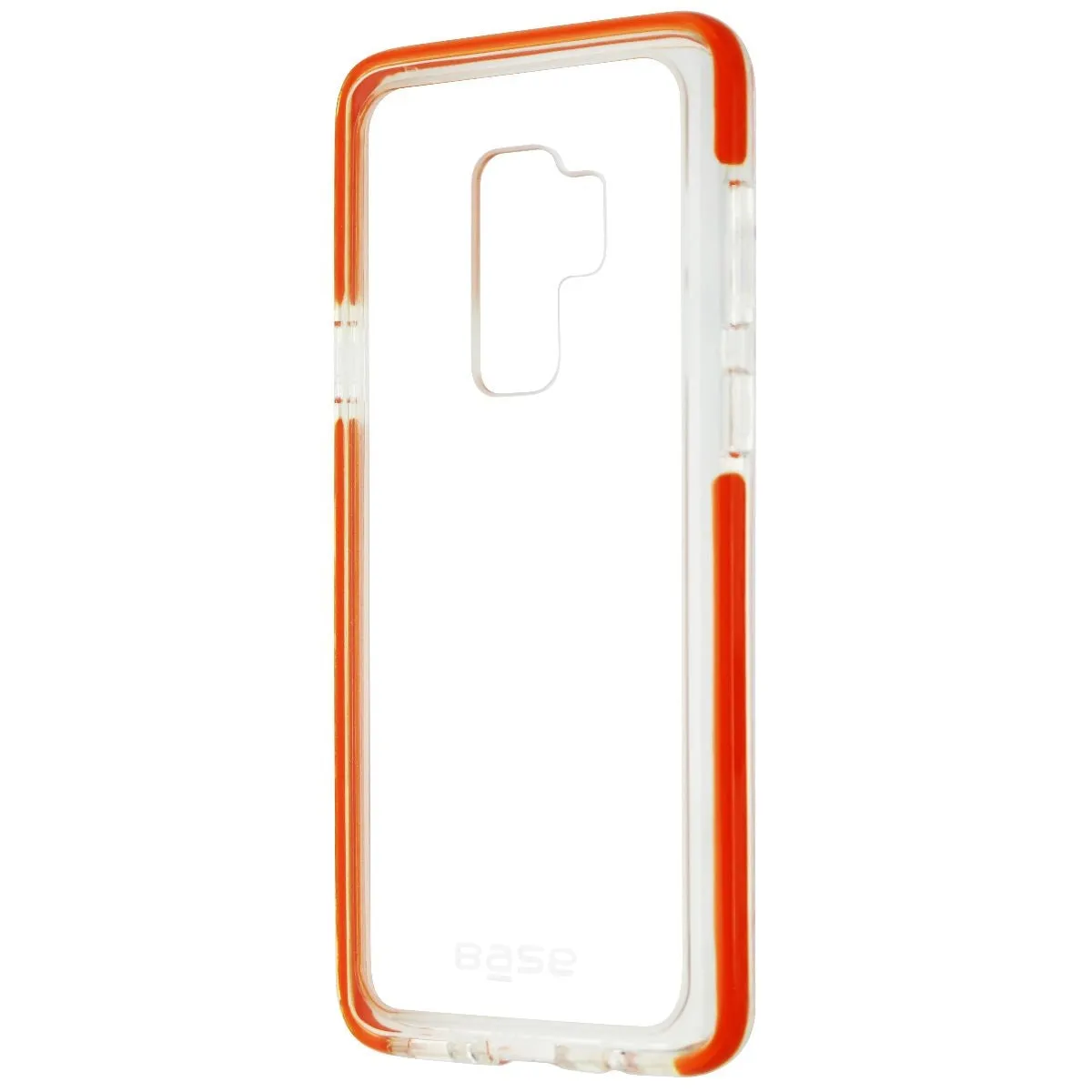 Base Borderline Dual Border Series Case for Samsung Galaxy (S9 ) - Clear/Orange