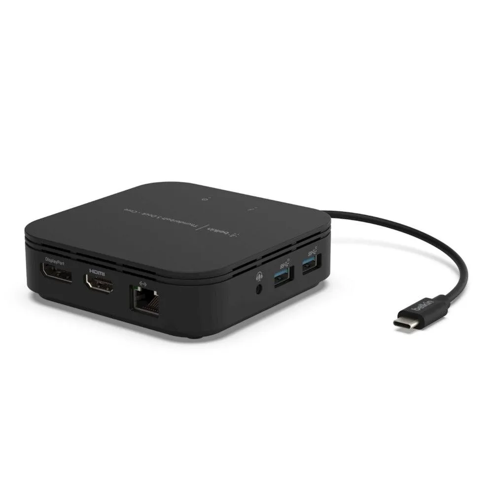 Belkin Thunderbolt 3 Dock Core Wired Black