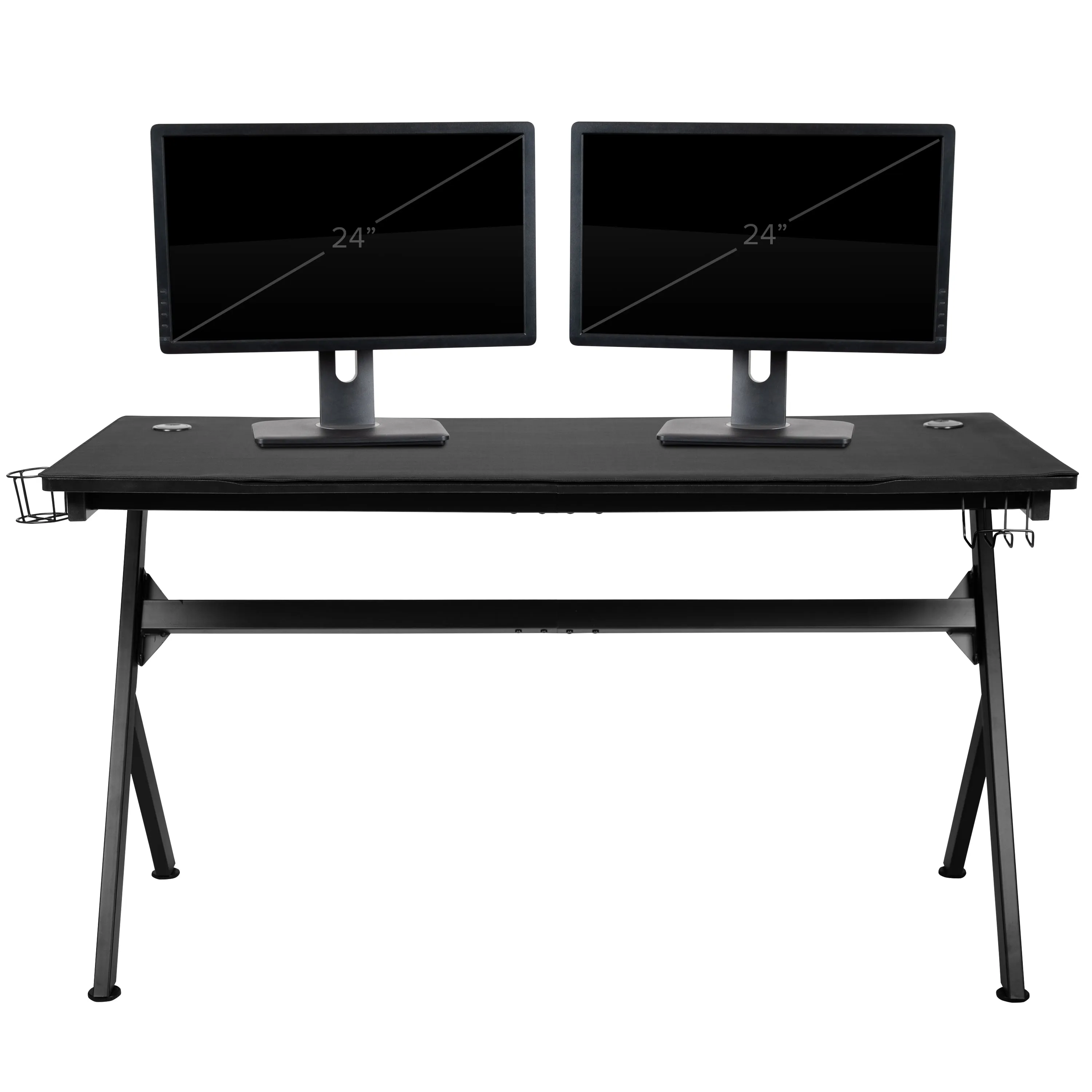 Black Gaming Desk & Chair Set BLN-X30D1904L-GY-GG