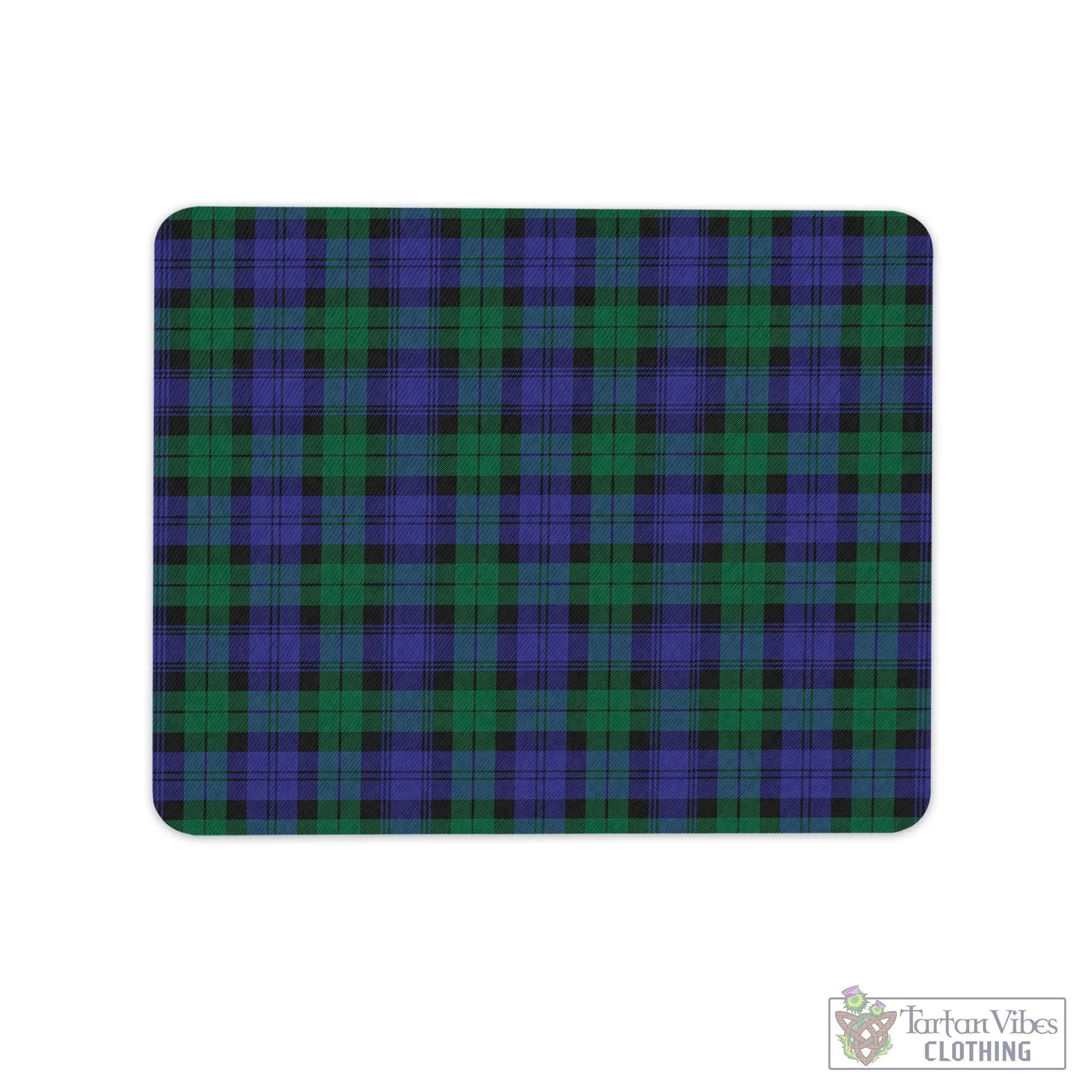 Black Watch Modern Tartan Mouse Pad