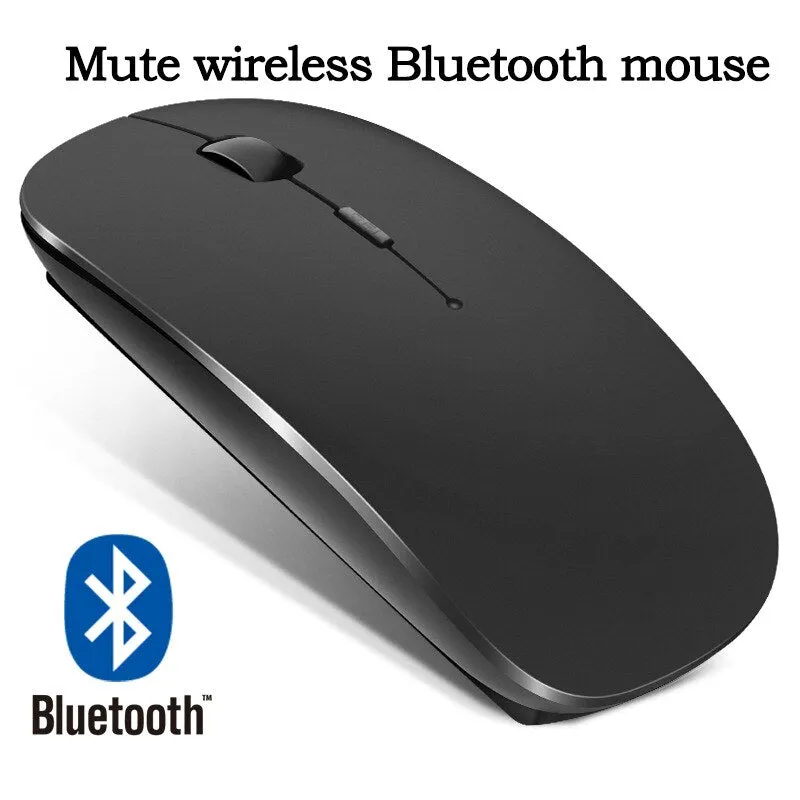 Bluetooth Mouse Wireless Mute Thin Tablet Laptop Mouse