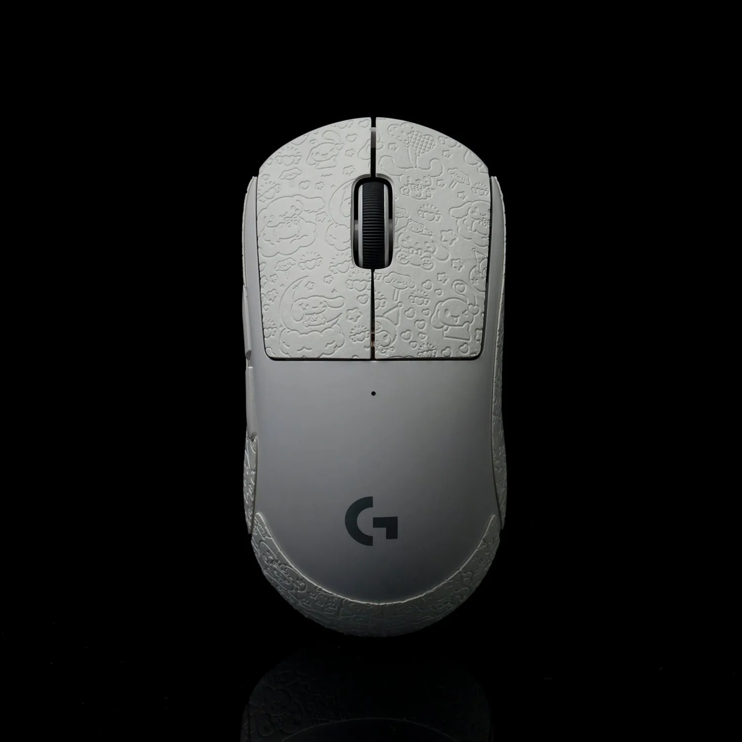 BT.L Mouse Grip V4 for Logitech G Pro X Superlight / Superlight 2 - White Cartoon