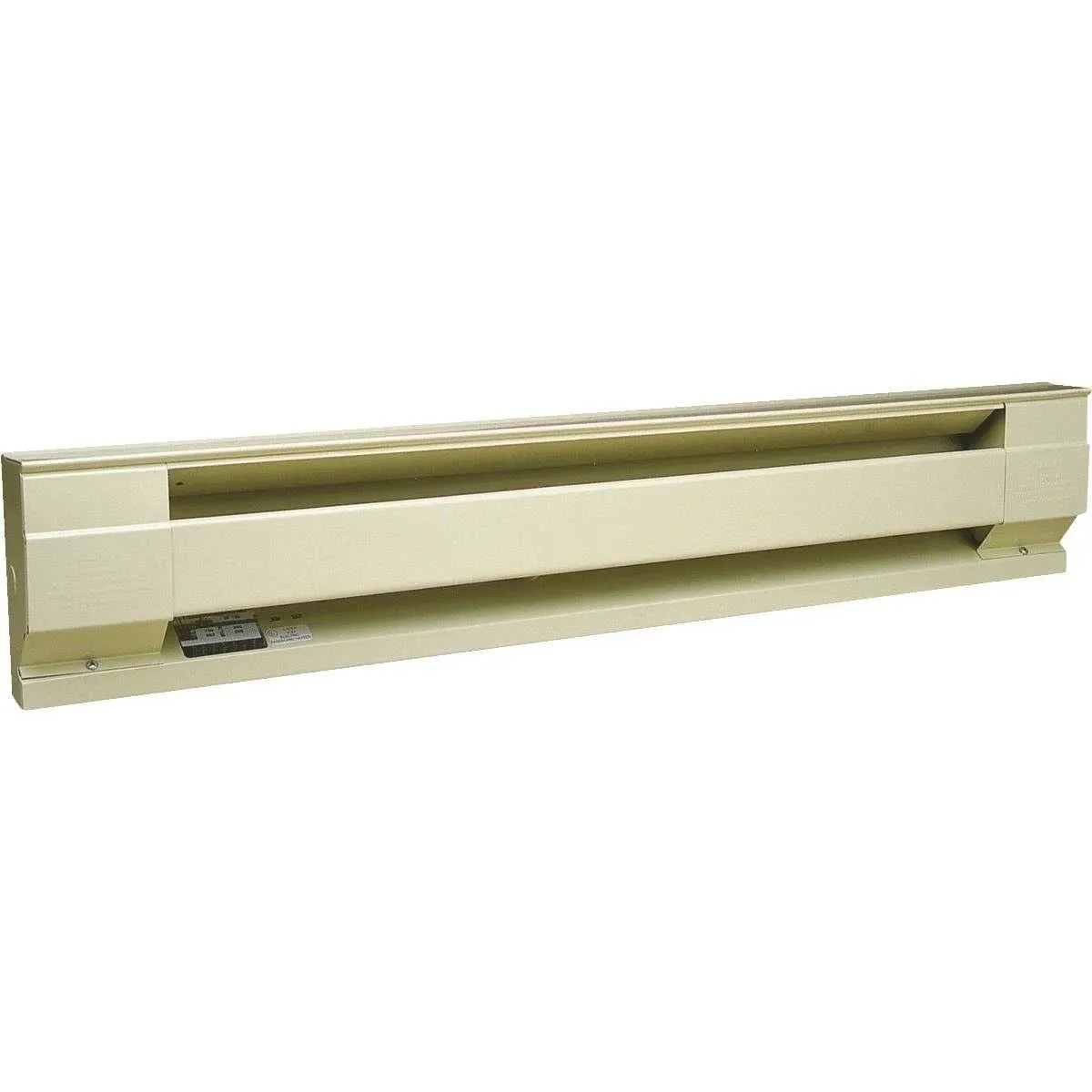 Cadet 8F2500A 2500W 240V 8& Electric Baseboard Heater - Almond