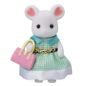 Calico Critters Town Girl Marshmallow Mouse