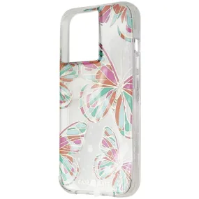 Case-Mate Tough Prints Series Case for Apple iPhone 13 Pro - Butterflies / Clear