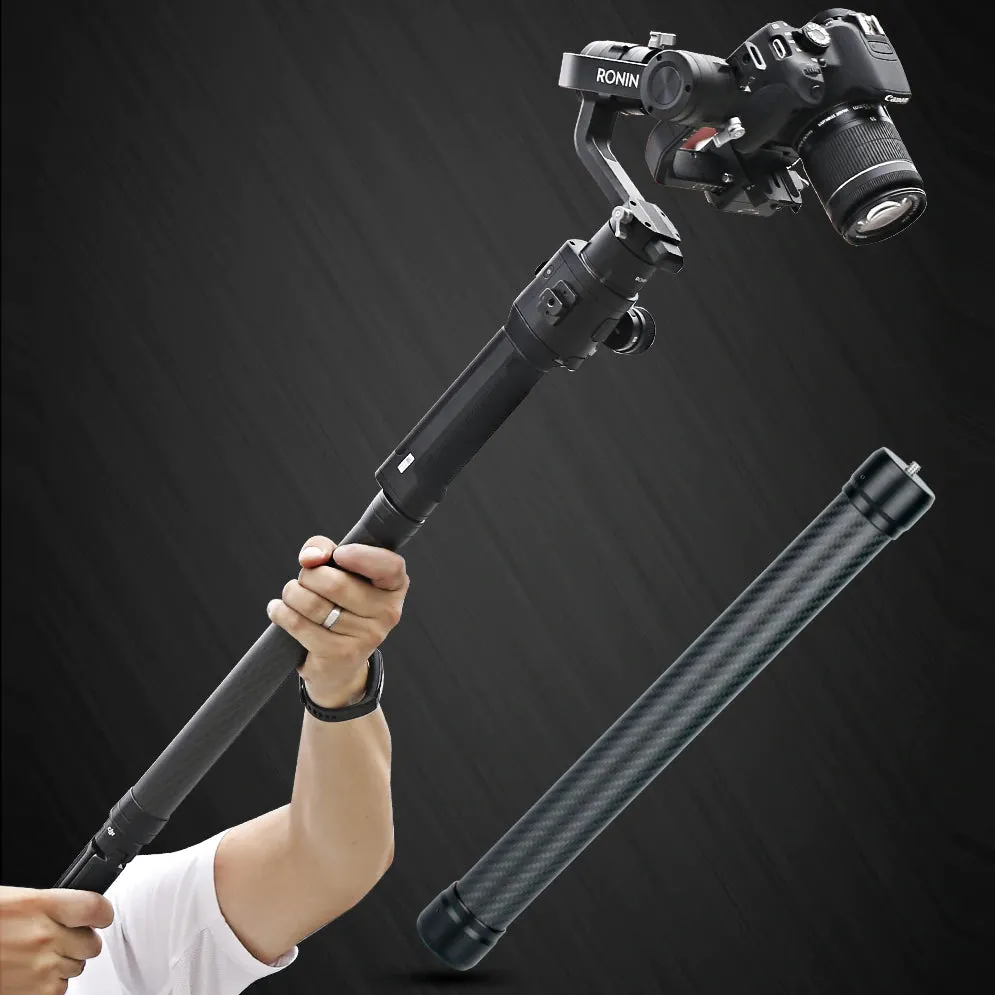 CGPro Carbon Fiber Extension Handheld Stick for DJI Ronin-S/SC/RS2/RSC2 Gimbal