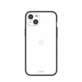 Clear iPhone 14 Plus Case with Black Ridge