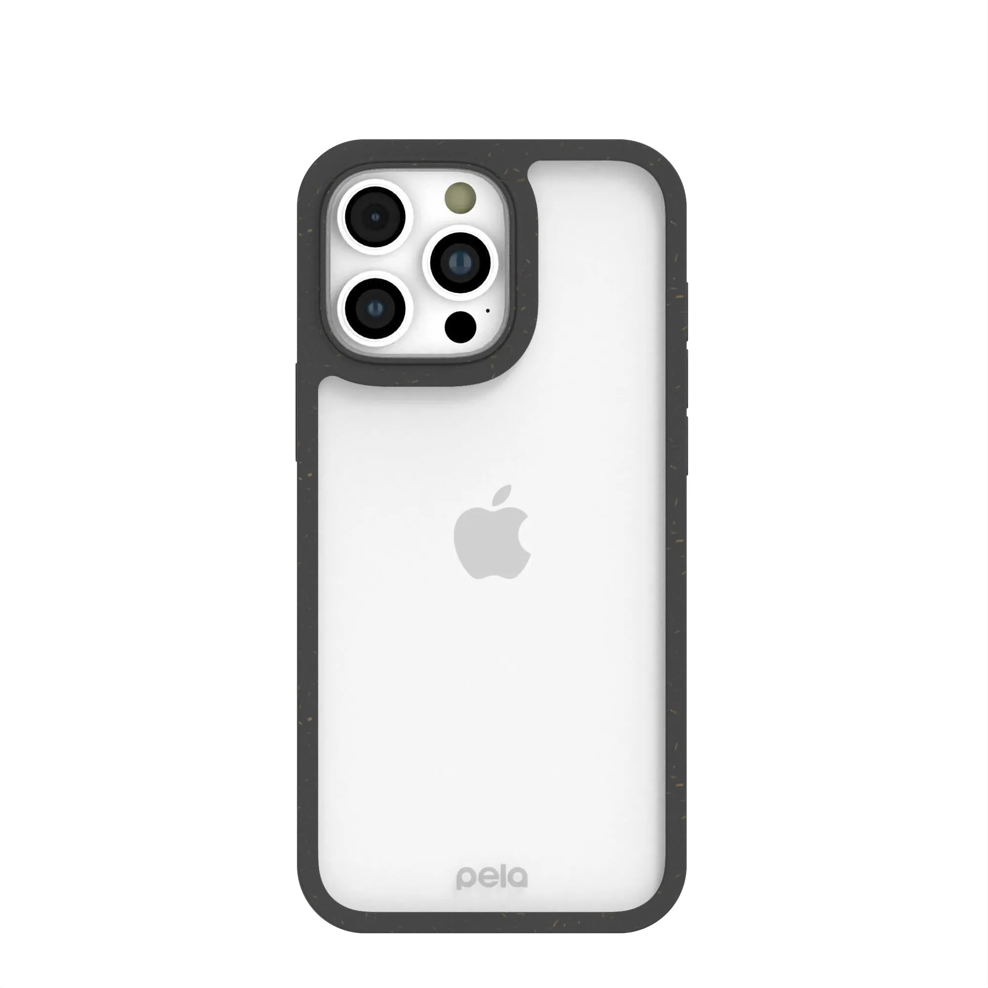 Clear iPhone 16 Pro Max Case with Black Ridge