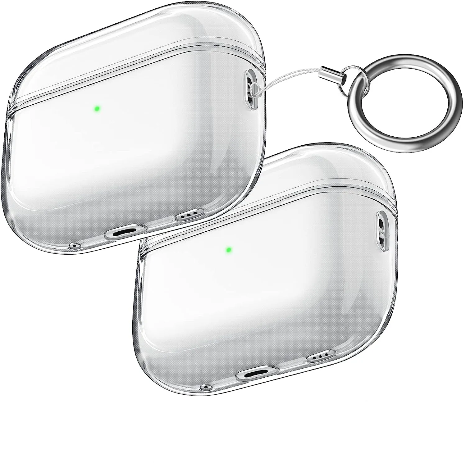 Compatible Airpods Pro2 Case-Clear