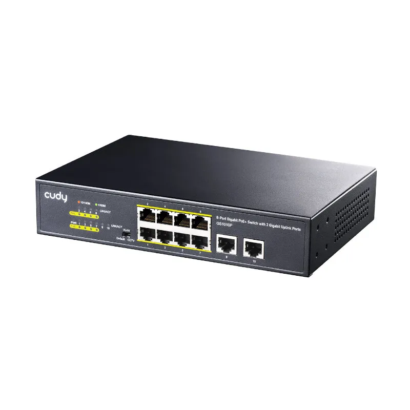 Cudy 8-Port Gigabit Unmanaged Poe  Switch