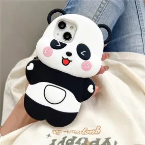 Cute Panda iPhone Case