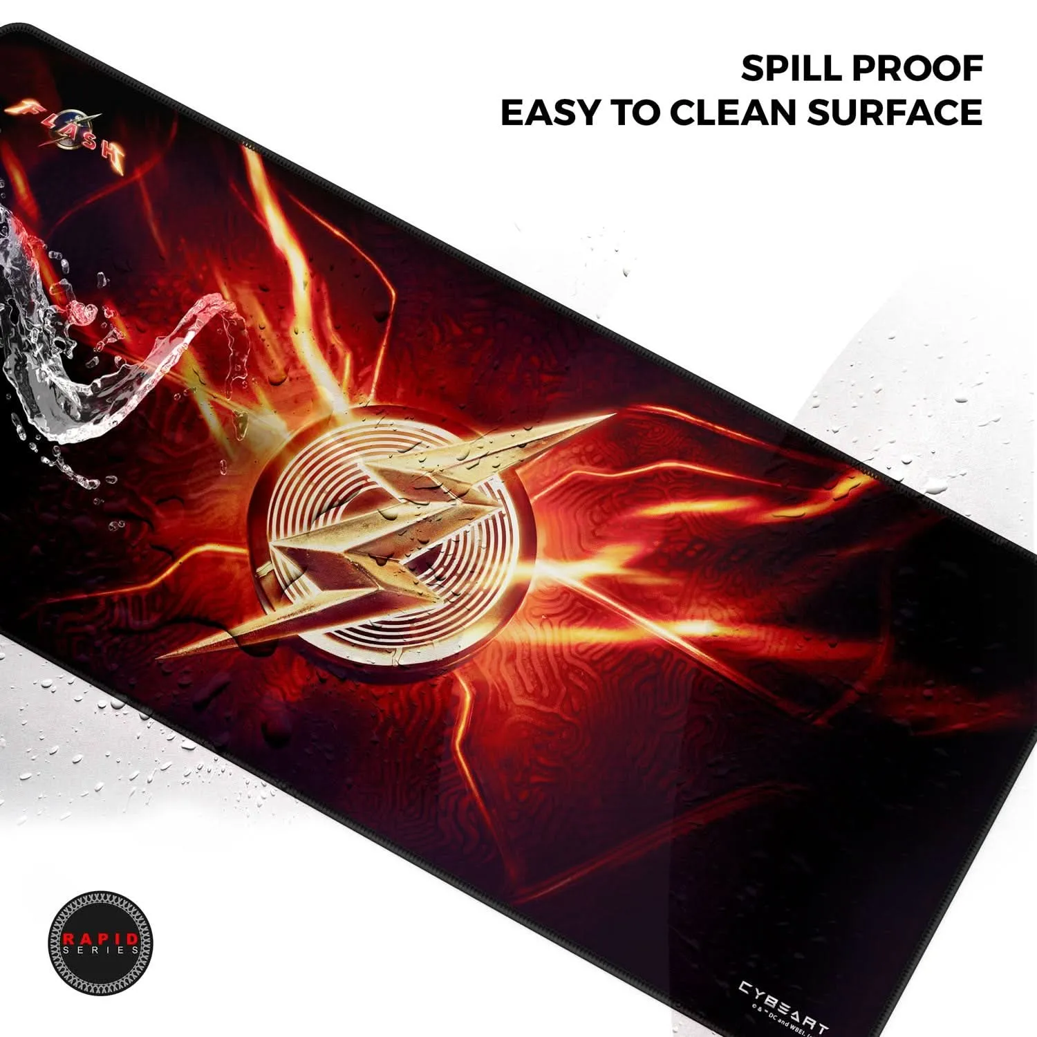 CYBEART THE FLASH GAMING MOUSE PAD RAPID SERIES 450 MM (L)