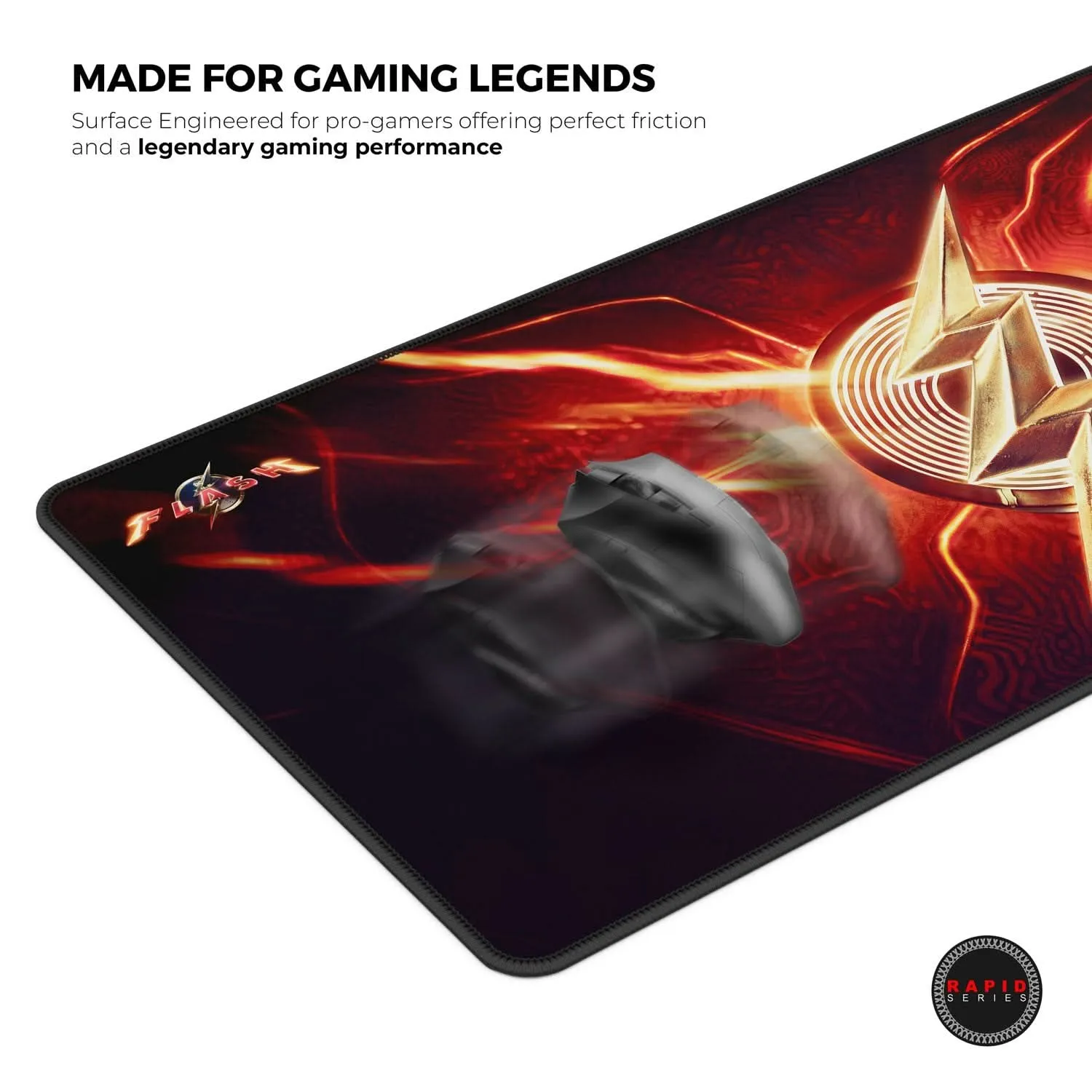 CYBEART THE FLASH GAMING MOUSE PAD RAPID SERIES 450 MM (L)