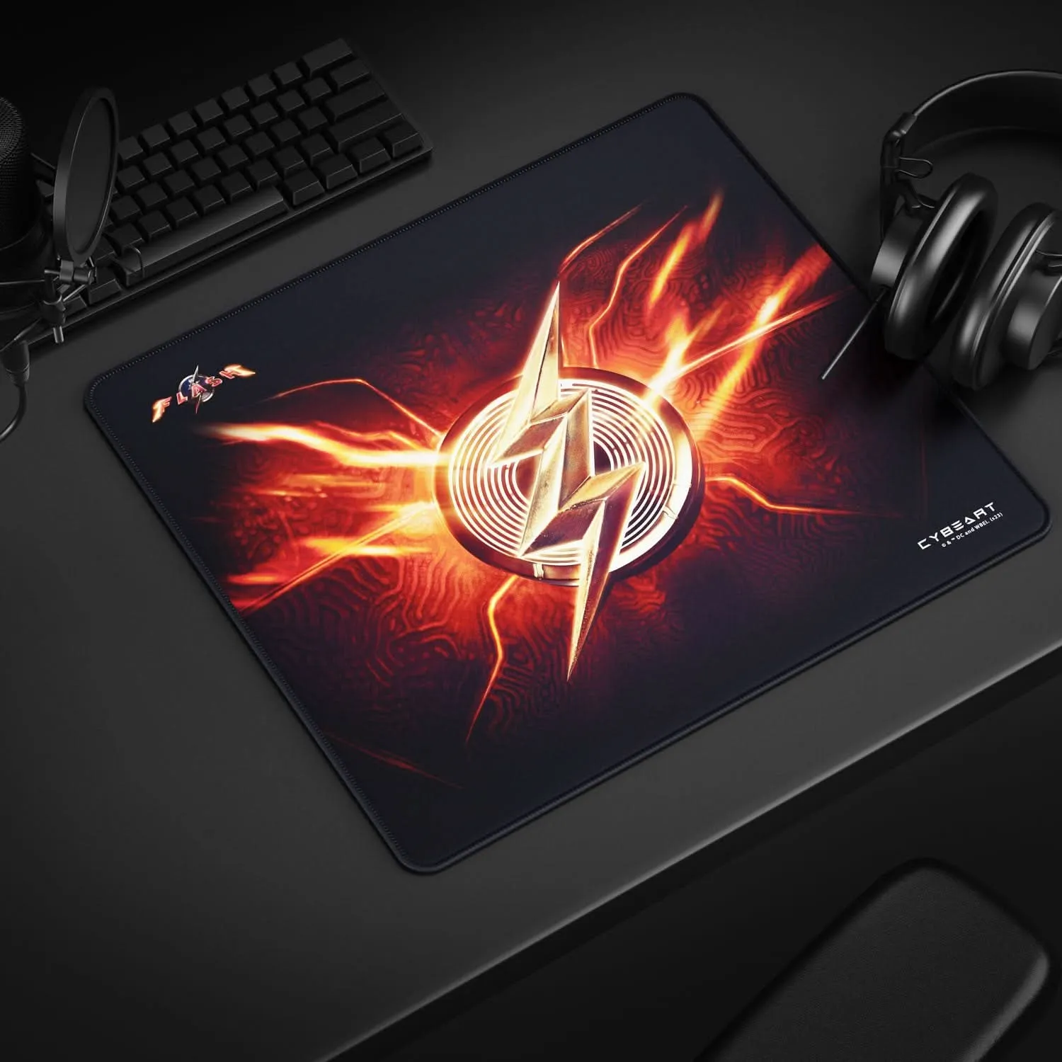 CYBEART THE FLASH GAMING MOUSE PAD RAPID SERIES 450 MM (L)