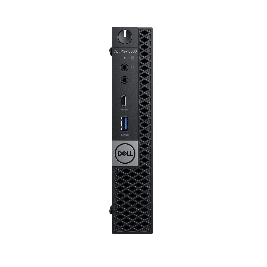 Dell OptiPlex 5060, Micro Desktop, Intel Core i5-8400T, 1.70GHz, 16GB RAM, 256GB NVMe, Windows 11 Pro - Grade A Refurbished - EE