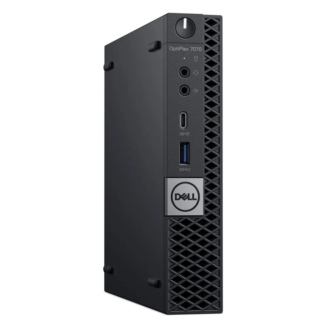 Dell OptiPlex 7070, Micro Desktop, Intel Core i7-9700T, 2.0GHz, 32GB RAM, 2TB NVMe, Windows 11 Pro - Grade A Refurbished