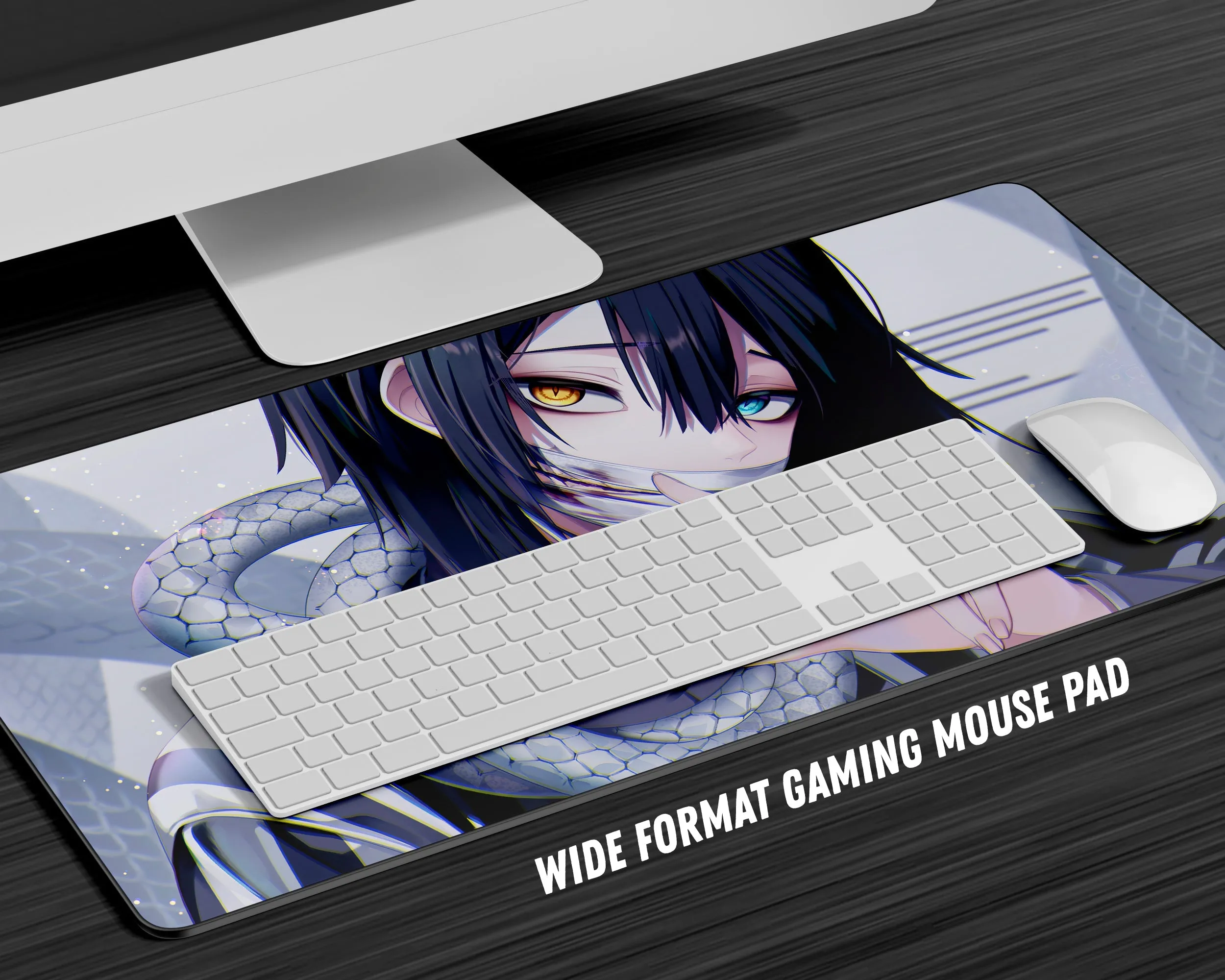 Demon Slayer Obanai Iguro Serpent Hashira Gaming Mouse Pad