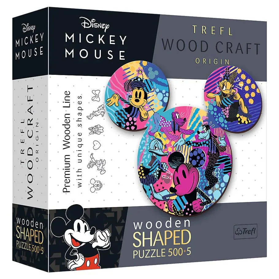 Disney Mickey Mouse 505pc Woodcraft Puzzle