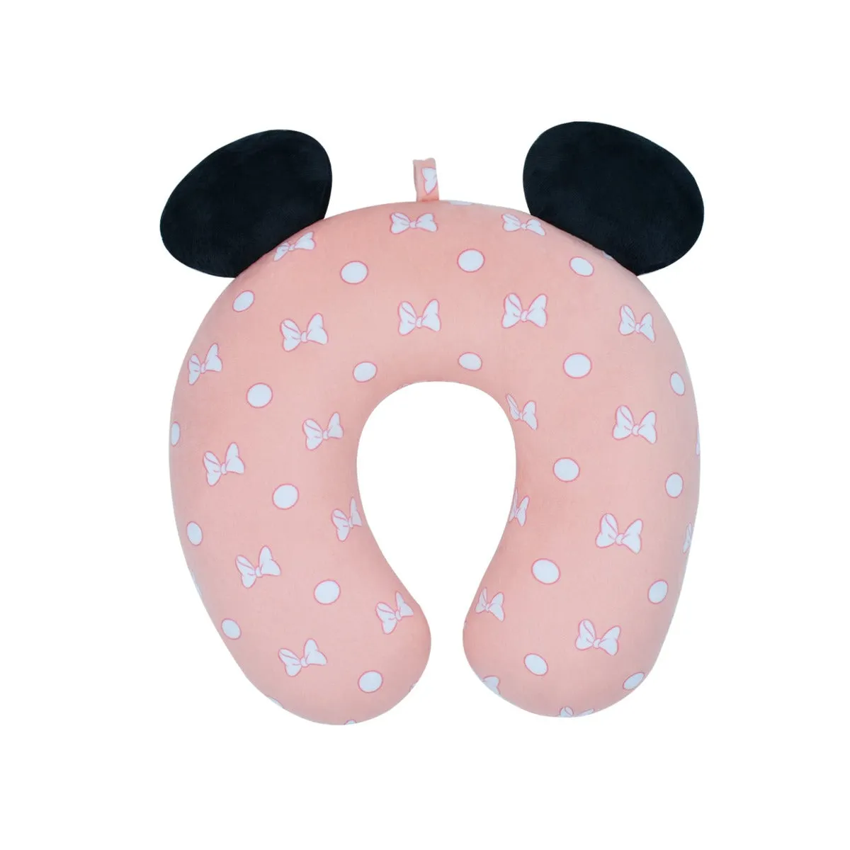 Disney Minnie Mouse Bow With Polka Dots Travel Neck Pillow