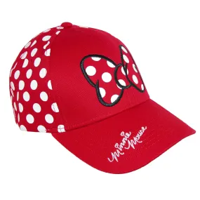 Disney Women's Minnie Mouse Polka Dots Baseball Hat