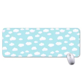 Dreamy Clouds Gaming Mouse Pad / Desk Mat (Sky Blue)