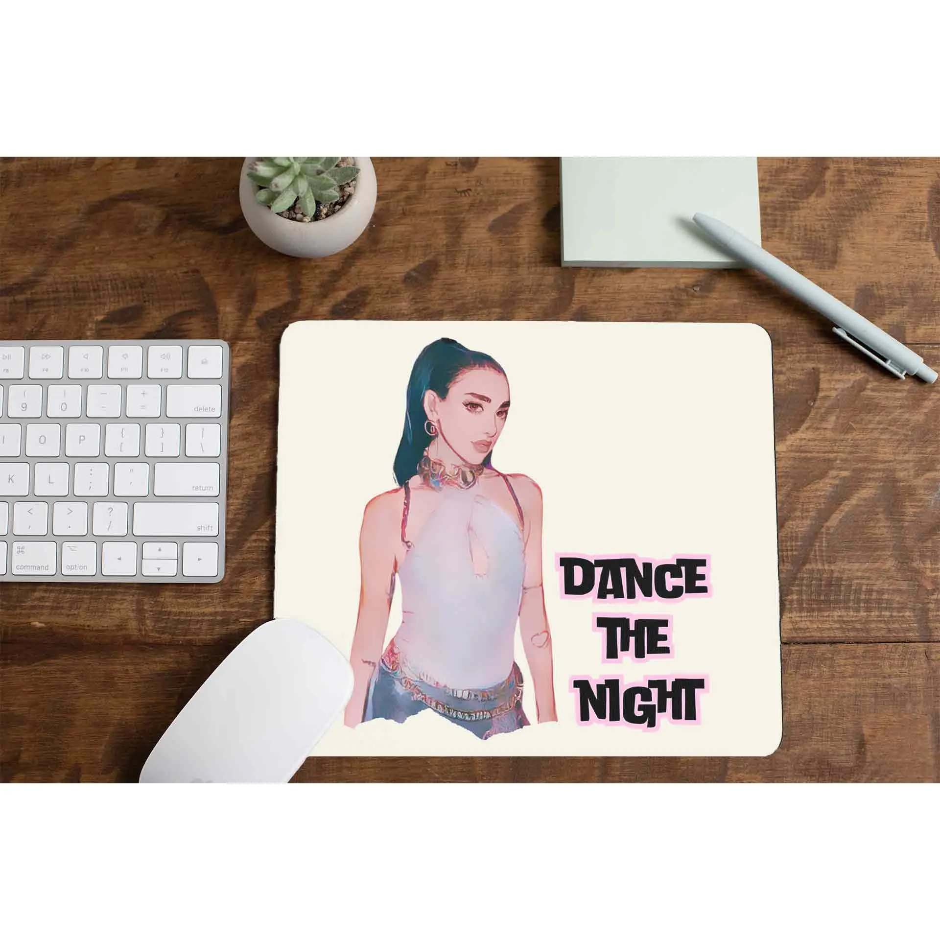 Dua Lipa Mousepad - Dance The Night