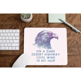 Eagles Mousepad - On A Dark Desert Highway