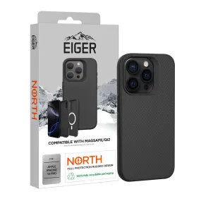 Eiger North Case Magsafe for iPhone 16 Pro in Black