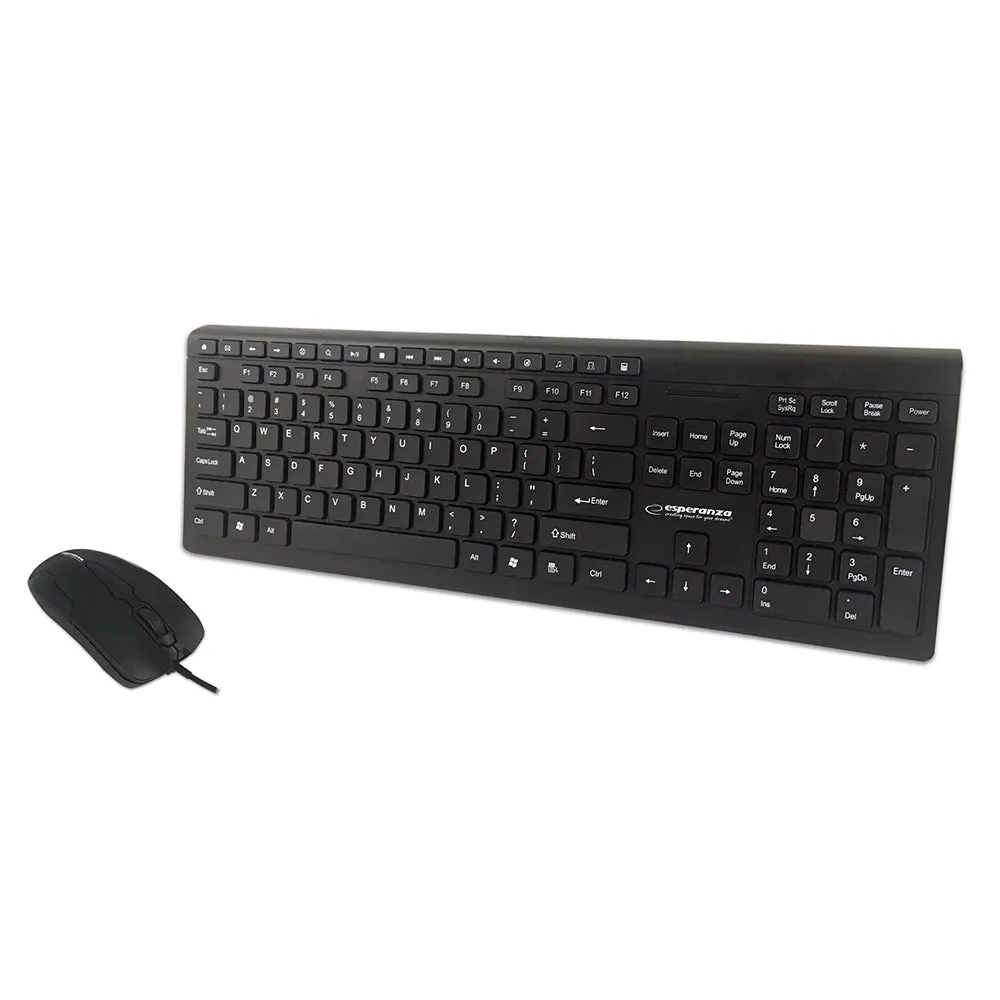 Esperanza Wired Combo Keyboard/ Mouse EK138