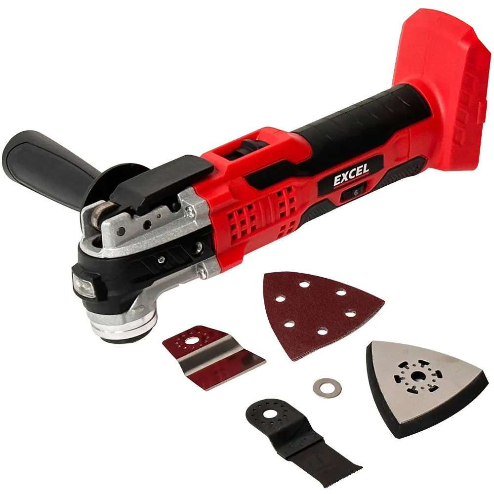 Excel 18V Oscillating Multi Tool Quick Release Blade (Battery & Charger Not Included)