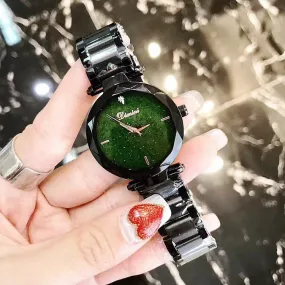 Fashion Green Dial Women's Watch