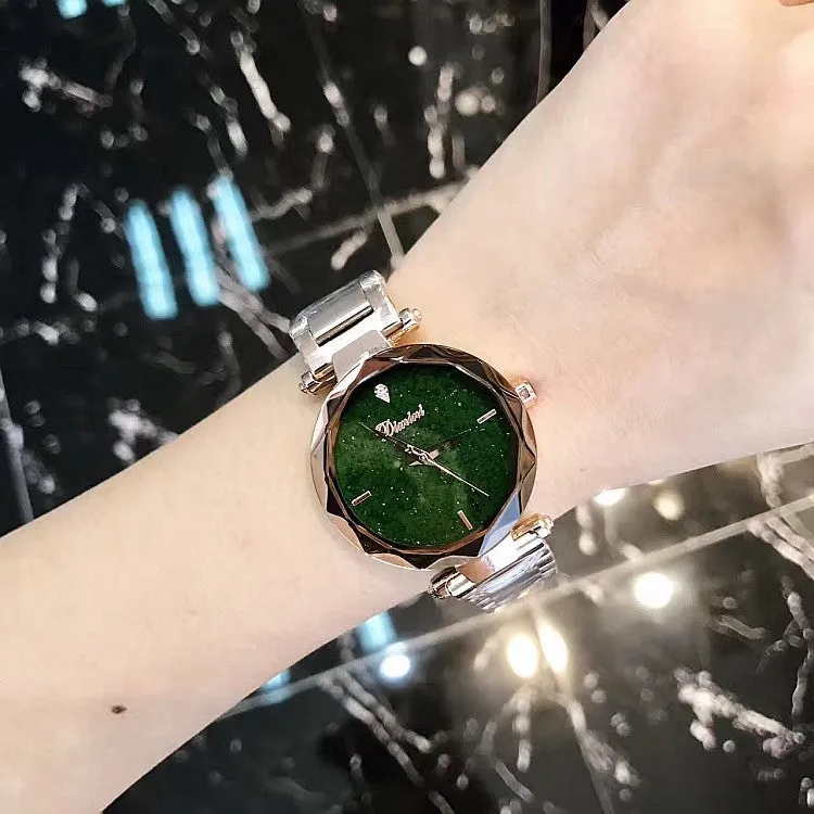 Fashion Green Dial Women's Watch