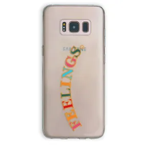 Feelings Clear Samsung Case