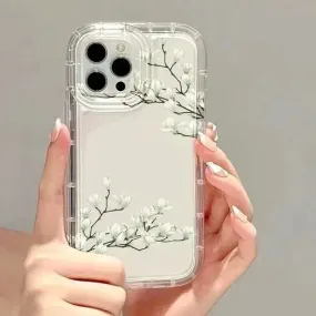 Flower Silicon Phone Case (For iPhones)